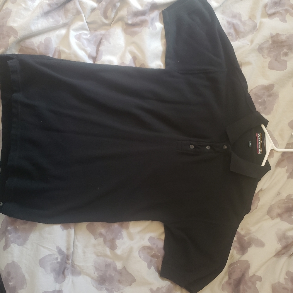 Black Polo Shirt Small